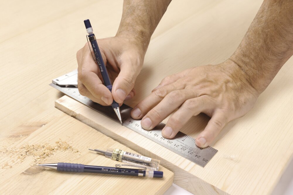 Pentel Tool AM13 mechanical pencil 1.3 mm HB, incl. 8 refills, 1 pc.