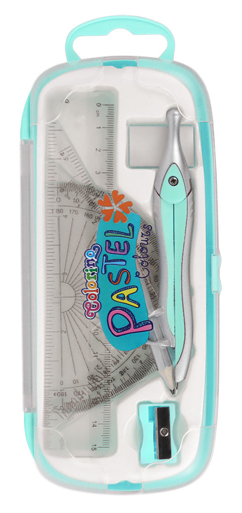 Rinkinys braižymui COLORINO Pastel, 8 dalių