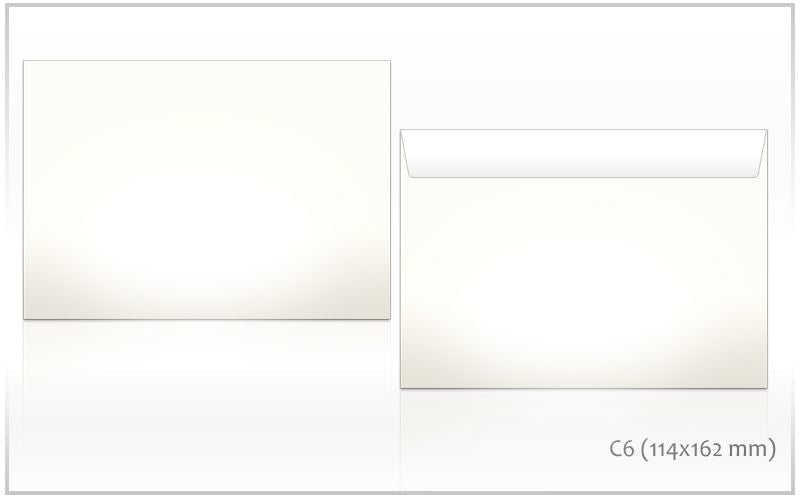 Envelope C6 RH 114x162mm, 50 pcs