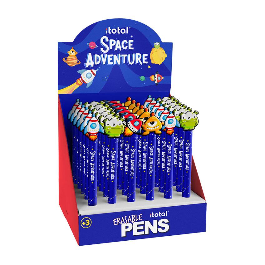 Ištrinamas rašiklis Itotal Space Adventure, mėlyna