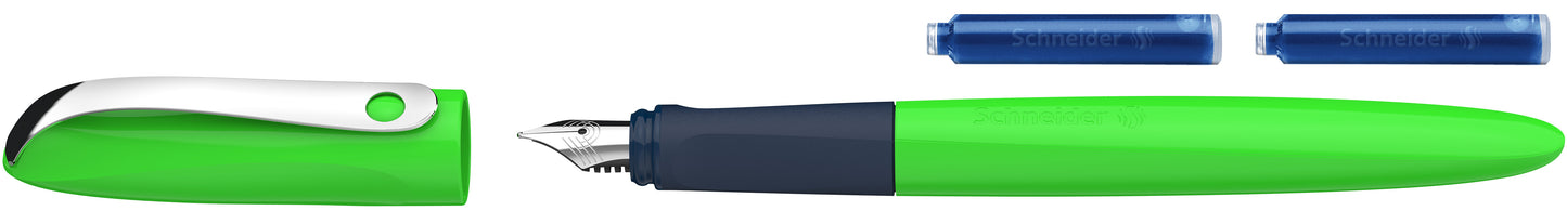 Plunksnakotis SCHNEIDER Wavy A, dešiniarankiams ir kairiarankiams, įvairių sp. blisteryje