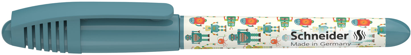 Plunksnakotis SCHNEIDER Zippi Cool Robots, dešiniarankiams ir kairiarankiams