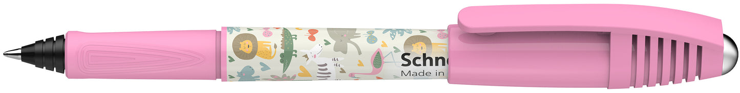 Kapsulinis rašiklis SCHNEIDER Zippi Funny Safari, dešiniarankiams ir kairiarankiams