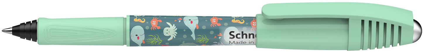 Kapsulinis rašiklis SCHNEIDER Zippi Happy Fish, dešiniarankiams ir kairiarankiams
