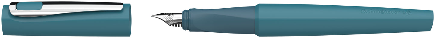 Plunksnakotis SCHNEIDER Tomo M, plastikinis, matinis žalsvos korpusas, tinka dešiniarankiams ir kairiarankiams