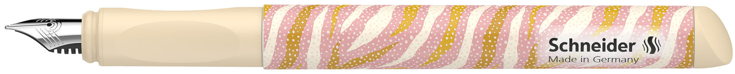 Plunksnakotis SCHNEIDER Glam, plastikinis spalvotas korpusas, mėlynas rašalas, tinka dešiniarankiams ir kairiarankiams