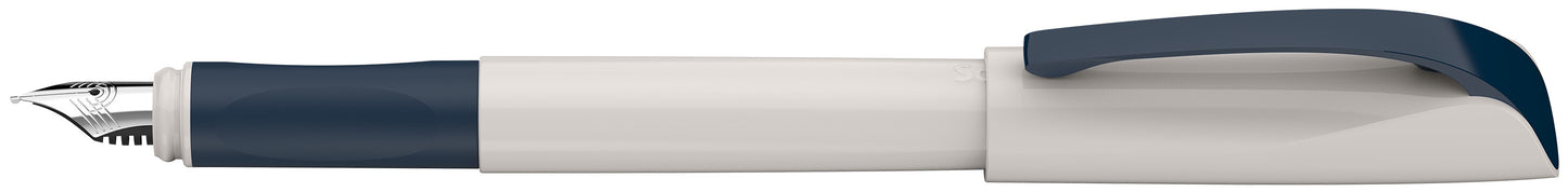 Plunksnakotis SCHNEIDER Xpect, baltos spal. plastikinis korpusas,  dešiniarankiams ir kairiarankiams