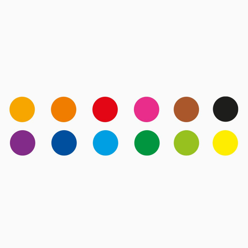 Akvareliniai dažai CARIOCA, 12 spalvų rinkinys