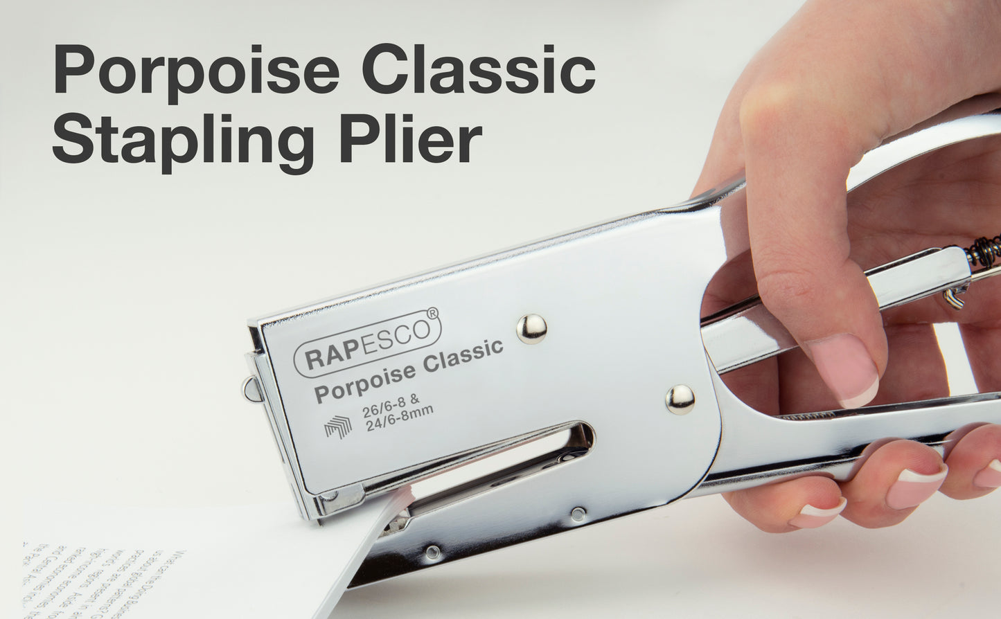 Segiklis RAPESCO Classic, sega 45 lapus, chromuotas