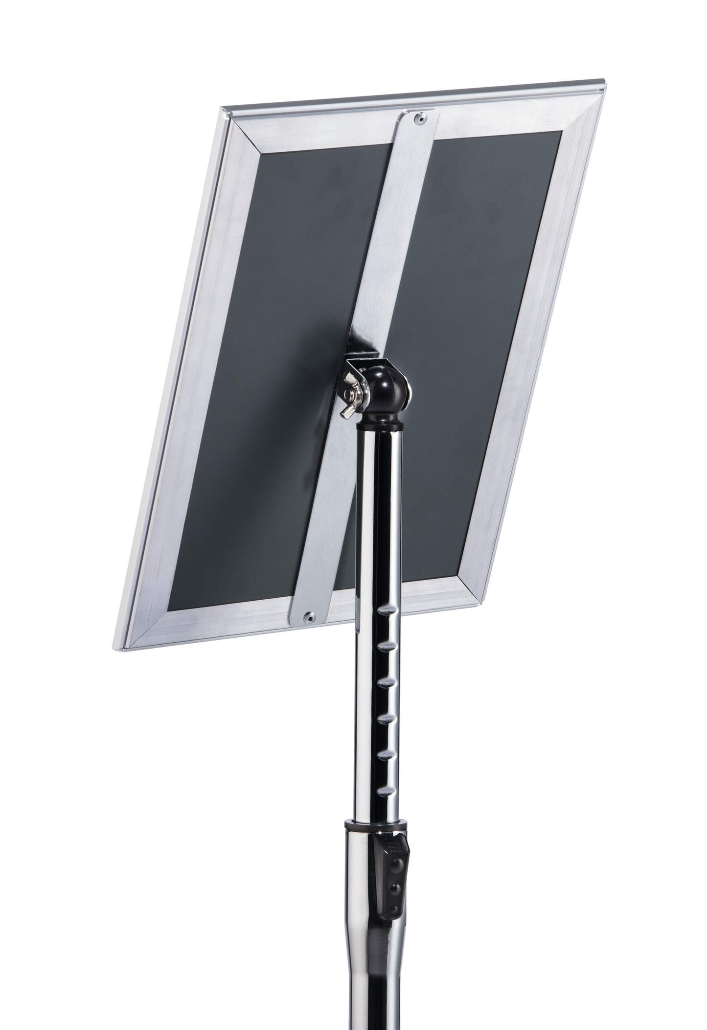 Informacinis stovas DURABLE, A4, su aliuminio rėmeliu atlenkiamais kraštais