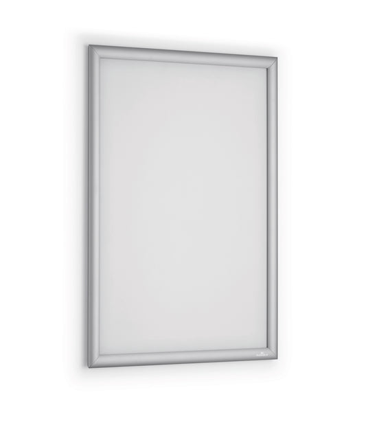 Informacinis rėmelis DURABLE, A2, atlenkiamais kraštais, aliuminio rėmas