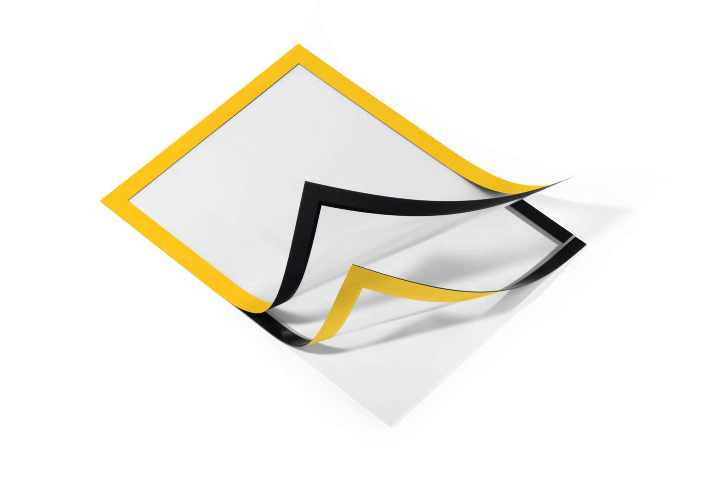 Rėmelis dokumentams DURABLE DURAFRAME, A4, (pak. -2 vnt.), geltonas