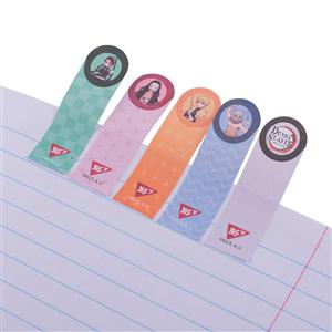 Lipnūs žymekliai  YES  "Demon Slayer", 55*15mm, 100 pcs (5x20)