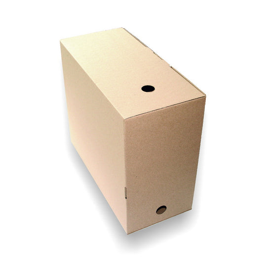 Archive box SMLT, 295 x 175 x 370 mm, brown