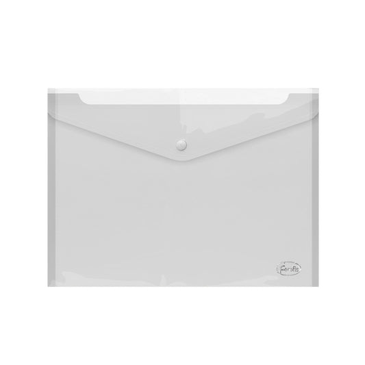 Folder (envelope) with clip FOROFIS, PP, A4, 0.16 mm, transparent
