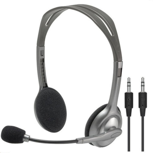 Ausinės su mikrofonu Logitech H110