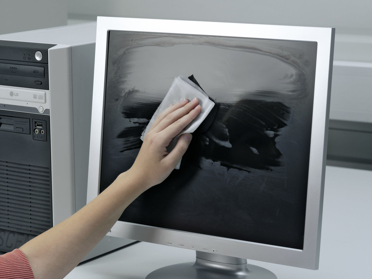 Servetėlės kompiuterio ekranui valyti DURABLE Screenclean, 100 vnt., šlapios