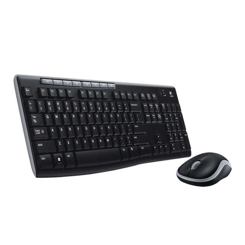 Belaidės klaviatūros ir pelės komplektas Logitech MK270, US