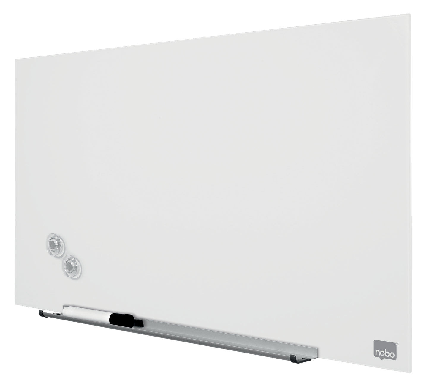 Stiklinė baltoji magnetinė lenta Nobo Impression Pro, plačiaekranė 31, 68x38 cm
