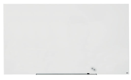Stiklinė magnetinė lenta NOBO Impression Pro, plačiaekranė 85, 188x106cm, baltos sp.