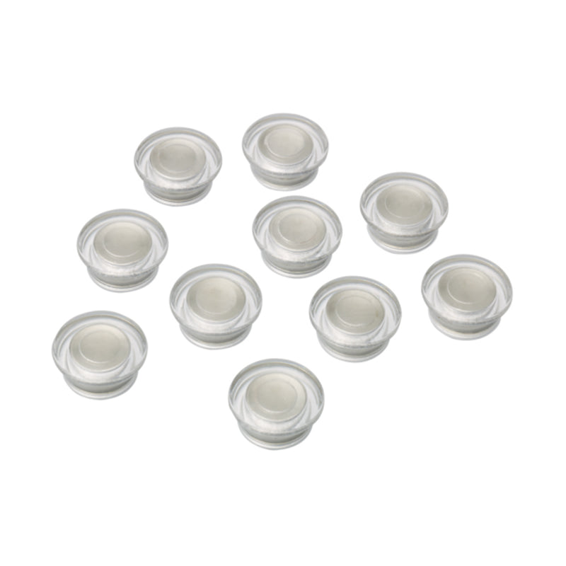 Glass board magnets NOBO CLEAR, 10 pcs/pack, 32 mm, transparent