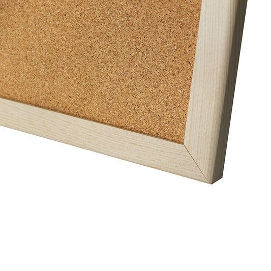 Kamštinė lenta MEMOBE, 150x100 cm, medinis rėmas