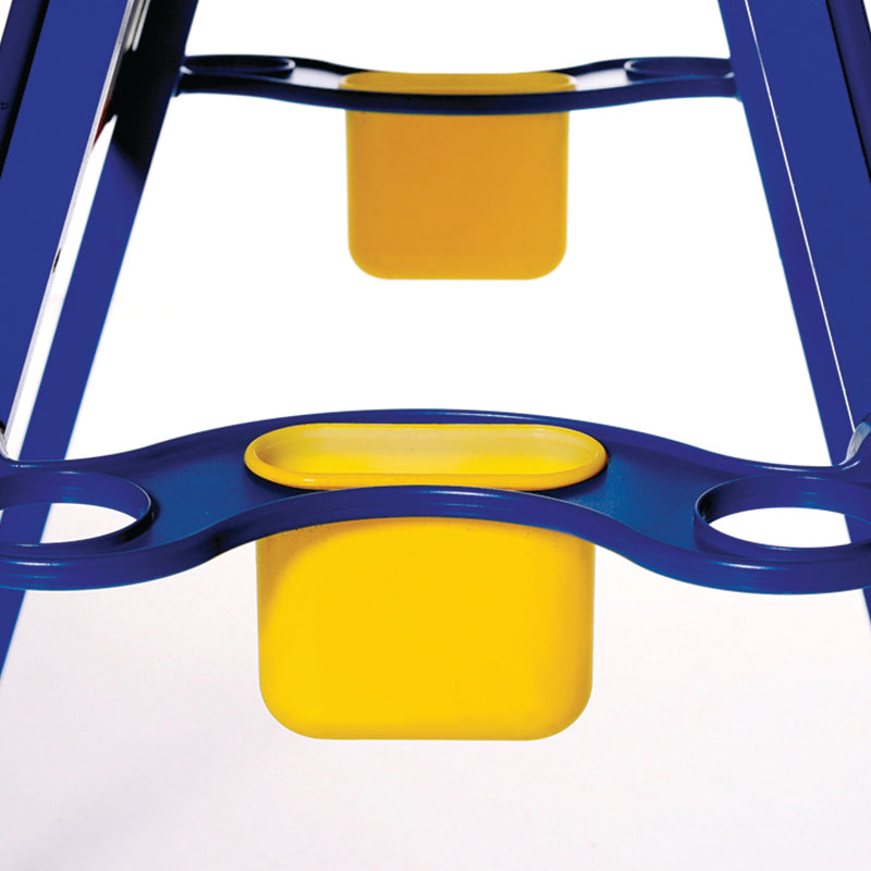 Dvipusė magnetinė lenta su stovu BI-OFFICE SCHOOLMATE 62x80, 110 cm aukštis