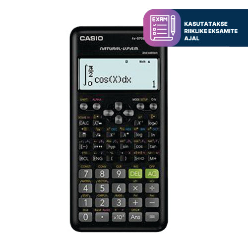 Mokslinis skaičiuotuvas CASIO FX-570ES PLUS II, 230 x 142 x 26mm