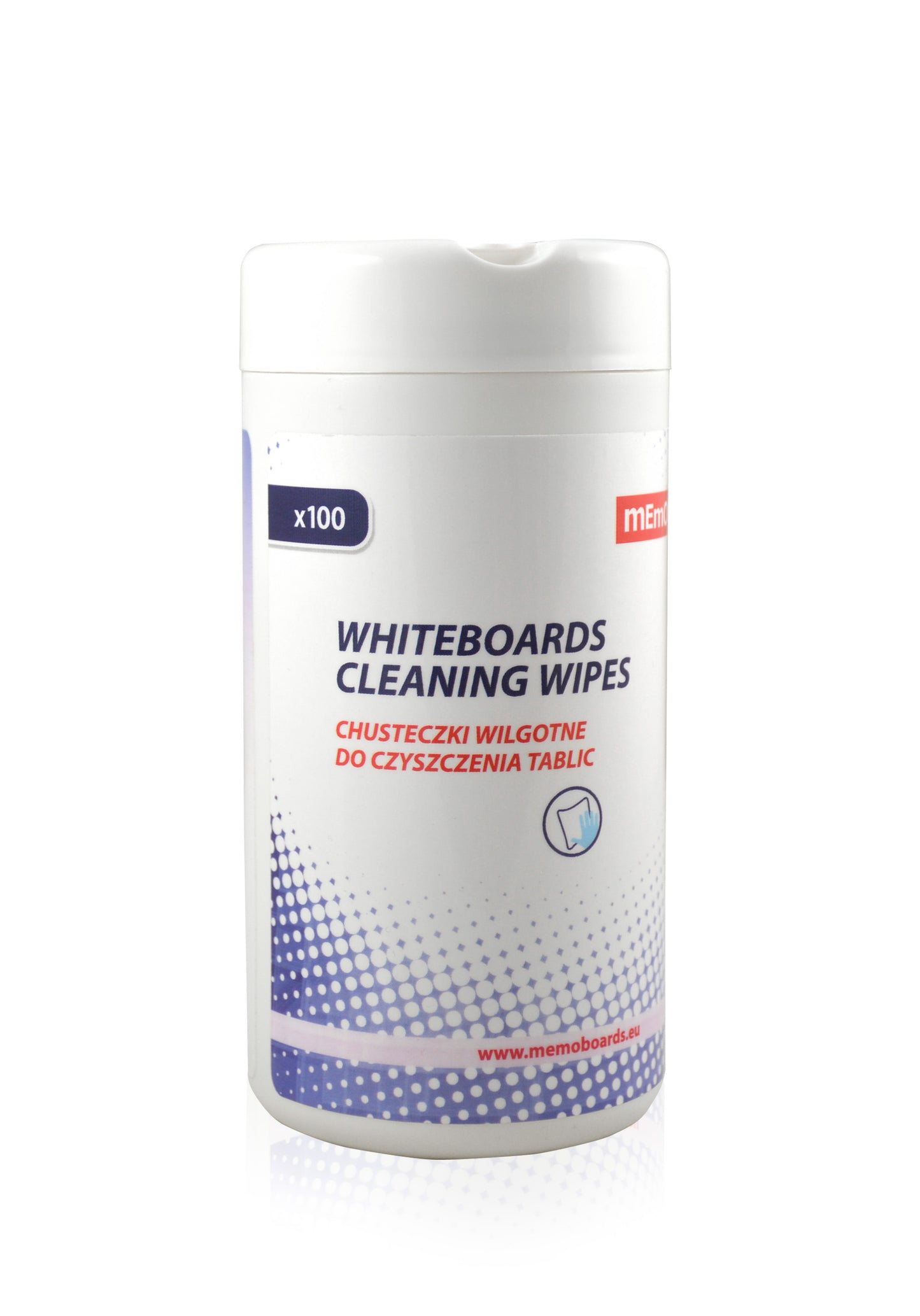 Baltosios lentos valymo servetėlės MemoBe, drėgnos, 100 vnt.