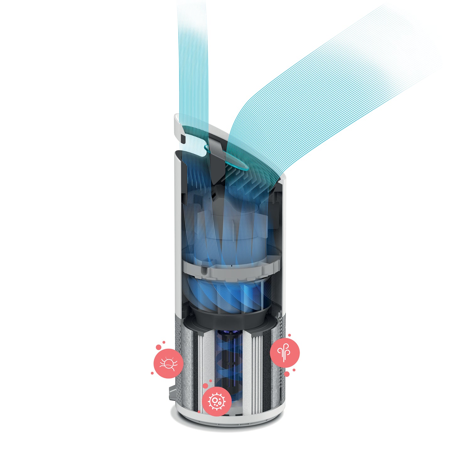 Leitz Z-1000 Oro valytuvas, skirtas patalpoms iki 23m²