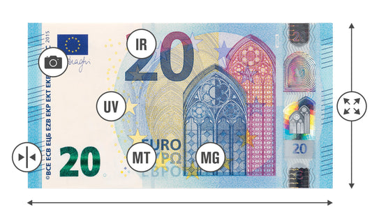 Automatinis banknotų skaičiavimo/tikrinimo aparatas SafeScan 2865-S