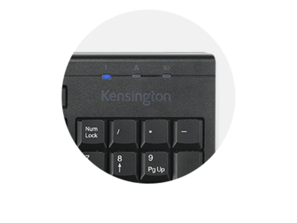 Kensington KM150 EQ  belaidis klaviatūros ir pelės rinkinys