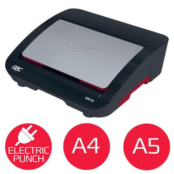 Elektrinis įrišimo metalinėmis spiralėmis aparatas GBC WireBind® WB15E