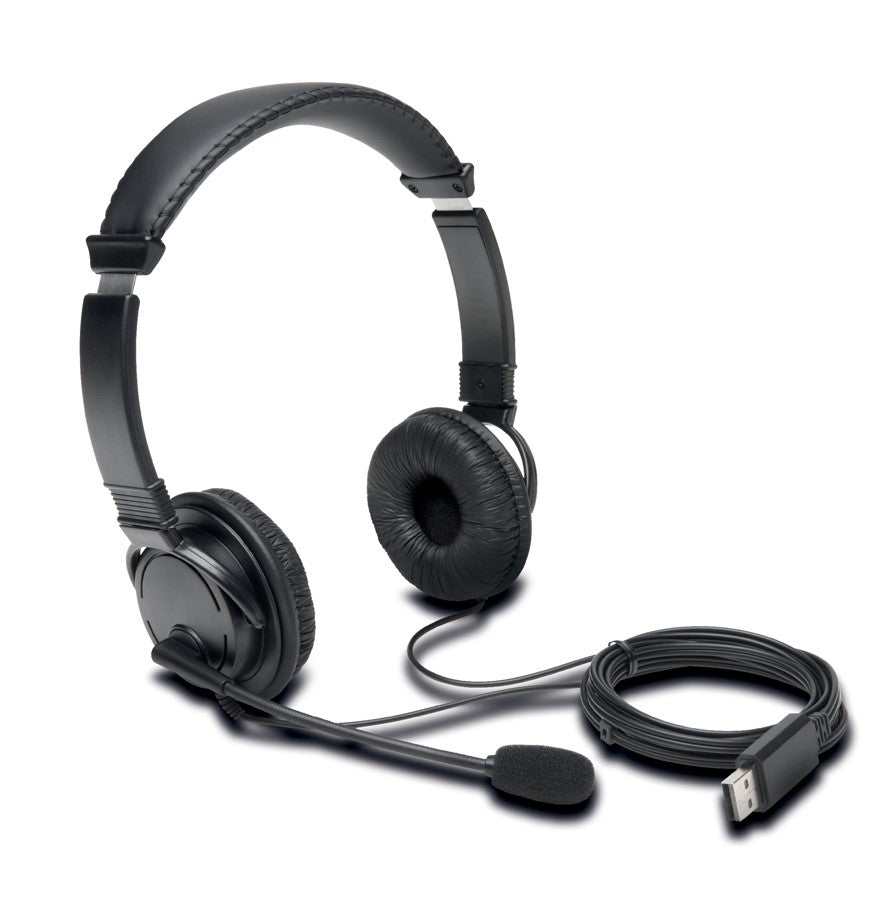 Ausinės su mikrofonu Kensington USB-A Hi-Fi