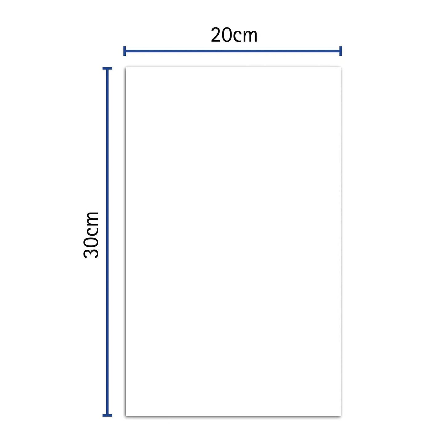 Magnetinis lapas Maul baltas, 20x30 cm