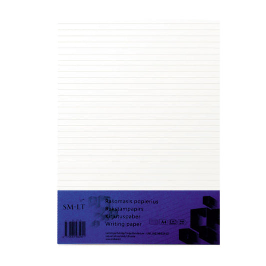 Note paper SMLT, A4, 50 sheets, lined