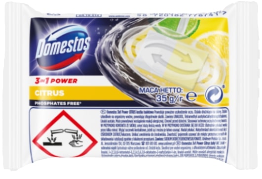 Toilet soap DOMESTOS CITRUS, refill, 35 g