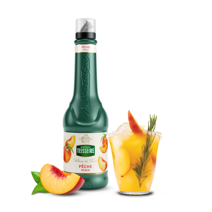 Puree TEISSEIRE, peach flavor, 1 l