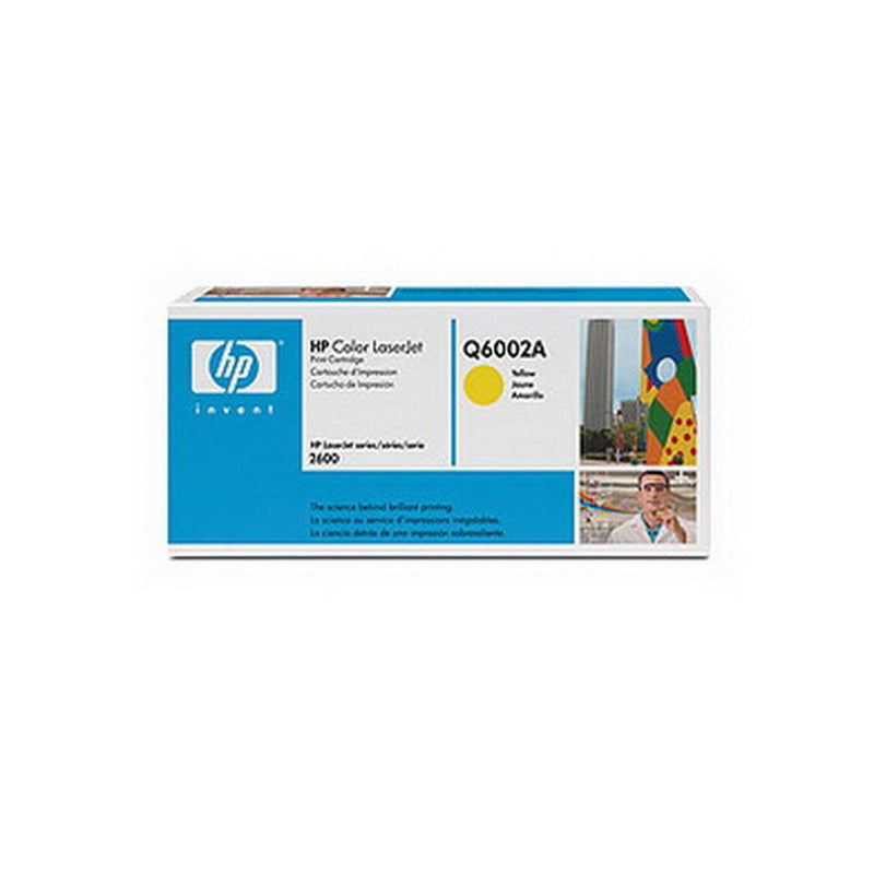 Dažomieji milteliai HP Q6002A, GELTONA