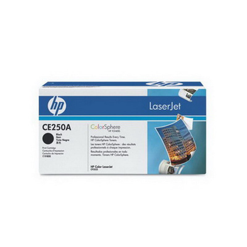 Dažomieji milteliai HP CE250A, Juoda