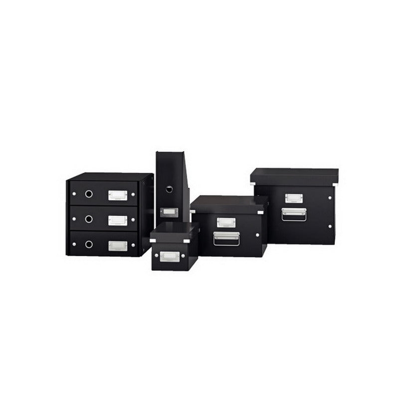 Filing box LEITZ, foldable, A3, 200 x 369 x 482 mm, black