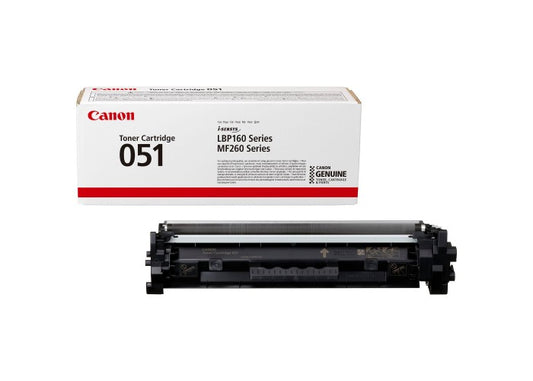 Canon CRG 051H (2169C002) black cartridge for laser printers, 4100 pages.