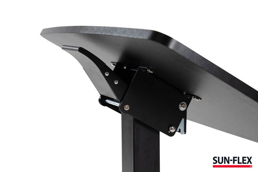 Reguliuojamo aukščio stalas SUN-FLEX®EASYDESK PRO, 60x52cm, juodas