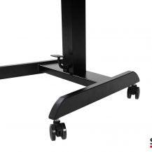 Reguliuojamo aukščio stalas SUN-FLEX®EASYDESK PRO, 60x52cm, juodas