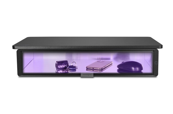 Monitoriaus stovas KENSINGTON UVStand, su UV šviesomis, juodos sp.