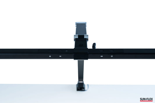 Stalinis šviestuvas SUN-FLEX®SCREENLITE, ekranui apšviesti, juodas