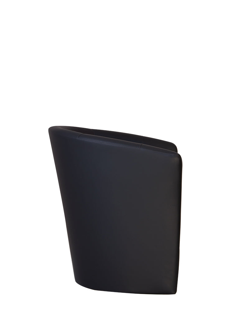 Fotelis NOWY STYL CLUB, juodos sp.  odos imitacija