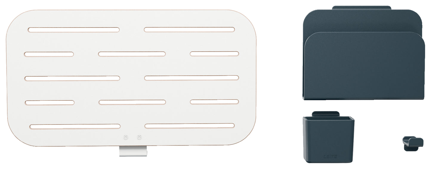 Perforuota sienelė LEITZ tvirtinama prie stalo su priedais, 42 x 25 cm