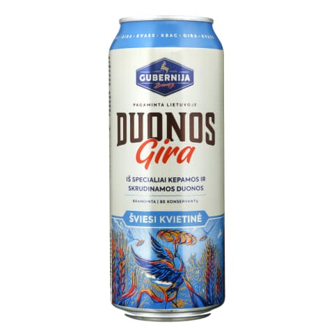 Gira GUBERNIJA, Bread, light, wheat, 0.5l, can