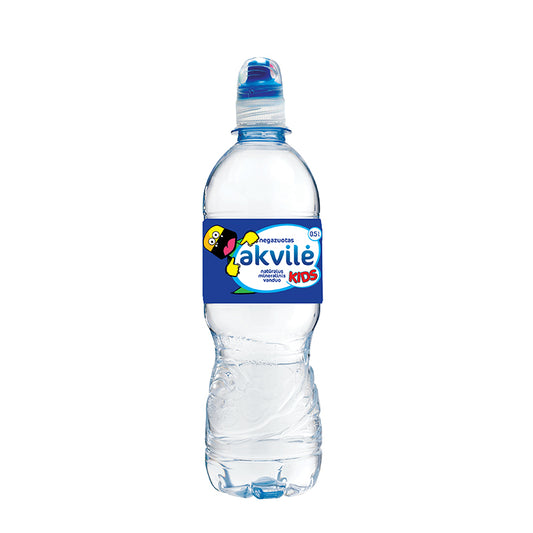 Natural mineral water AKVILĖ Kids, still, 0.5 l, PET D